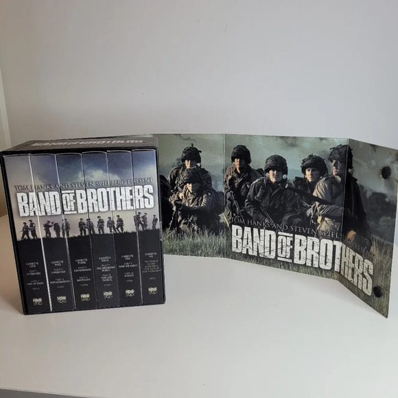 Band of Brothers VHS, 2002, Six Tape Boxed Set Steven Spielberg, Tom Hanks - Picture 5 of 6